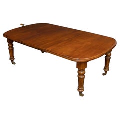 Antique Victorian Mahogany Extending Table