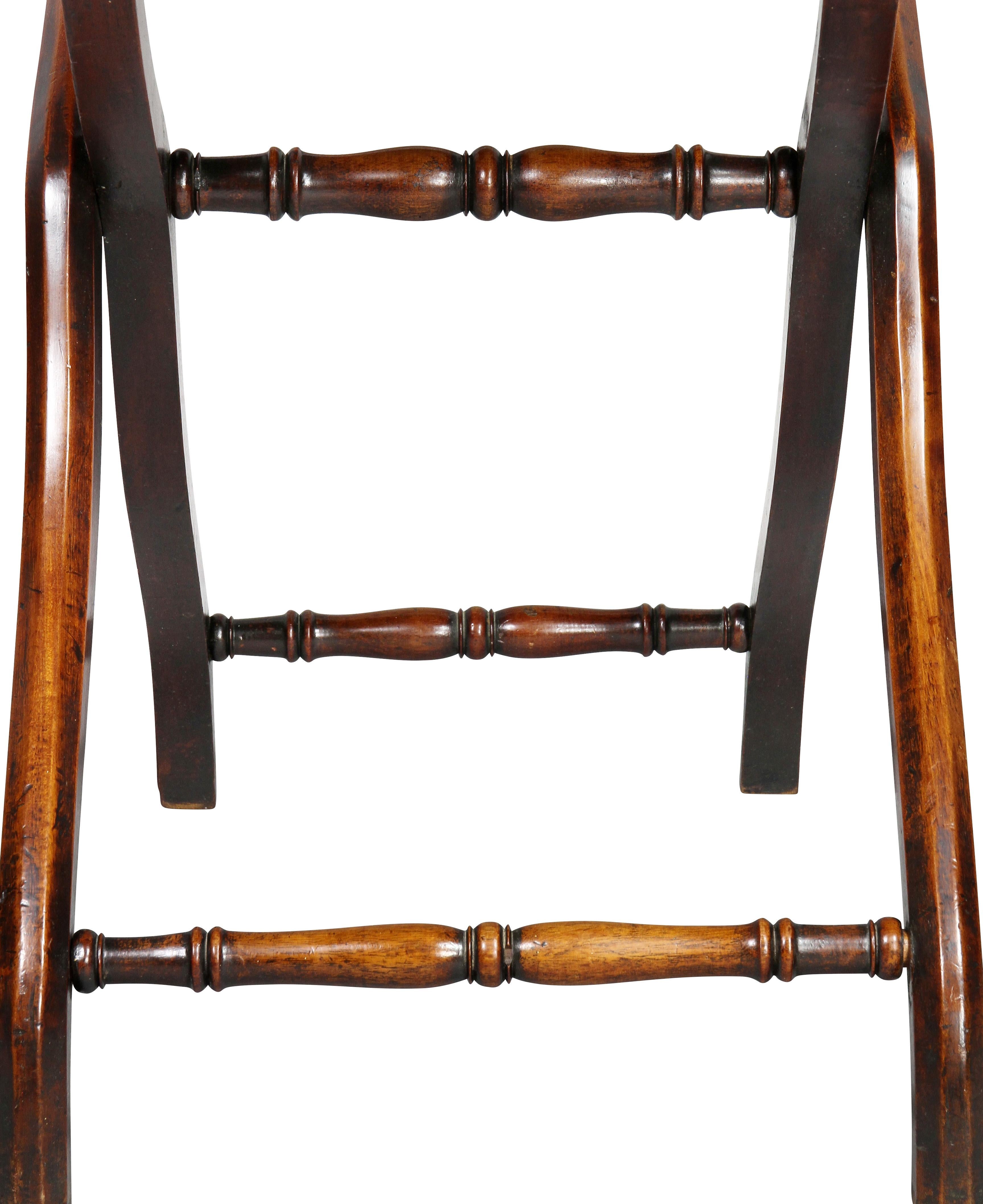 Victorian Mahogany Folding Campaign Table 1