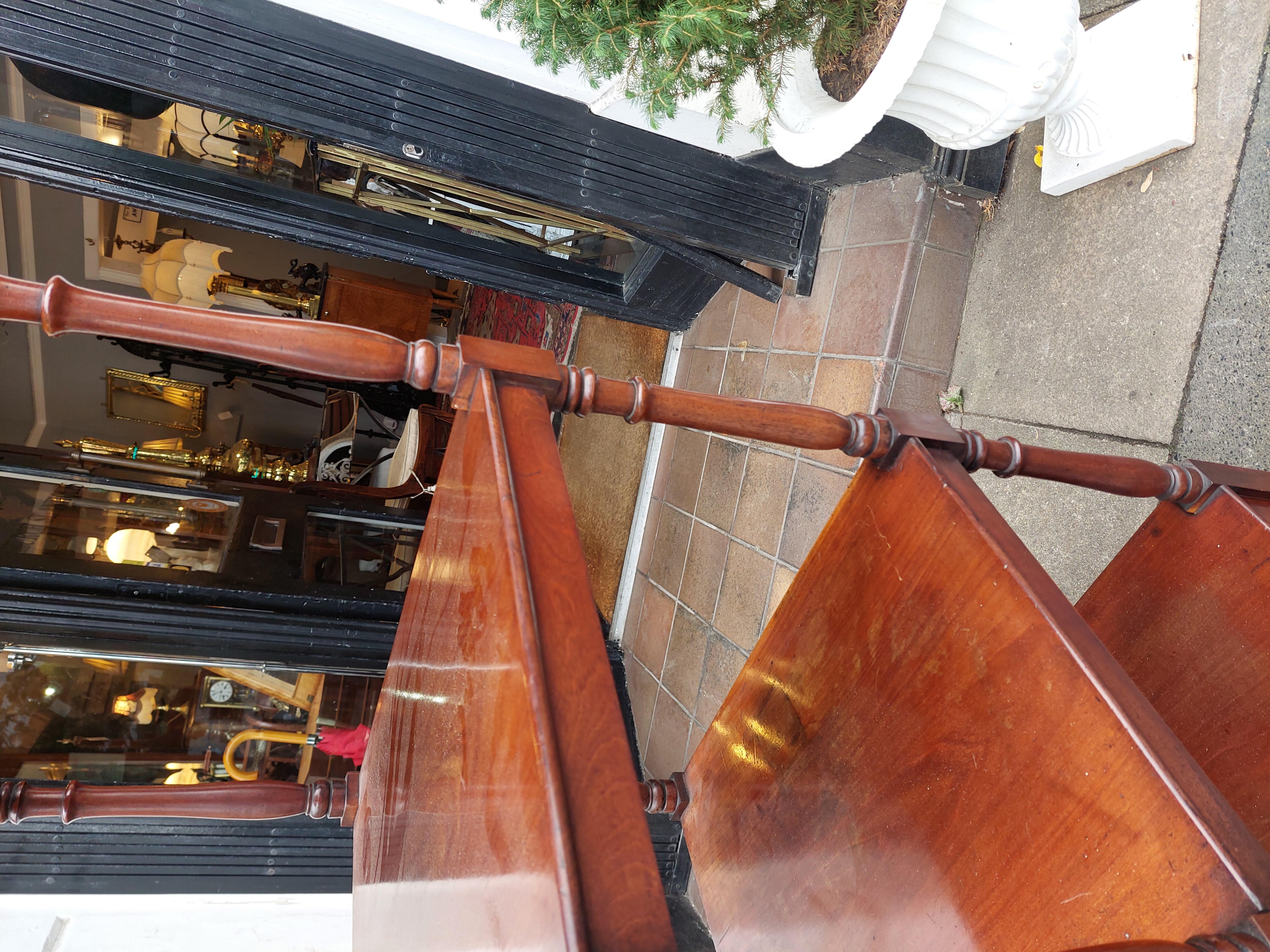 Victorian Mahogany Four Tiered Whatnot For Sale 1