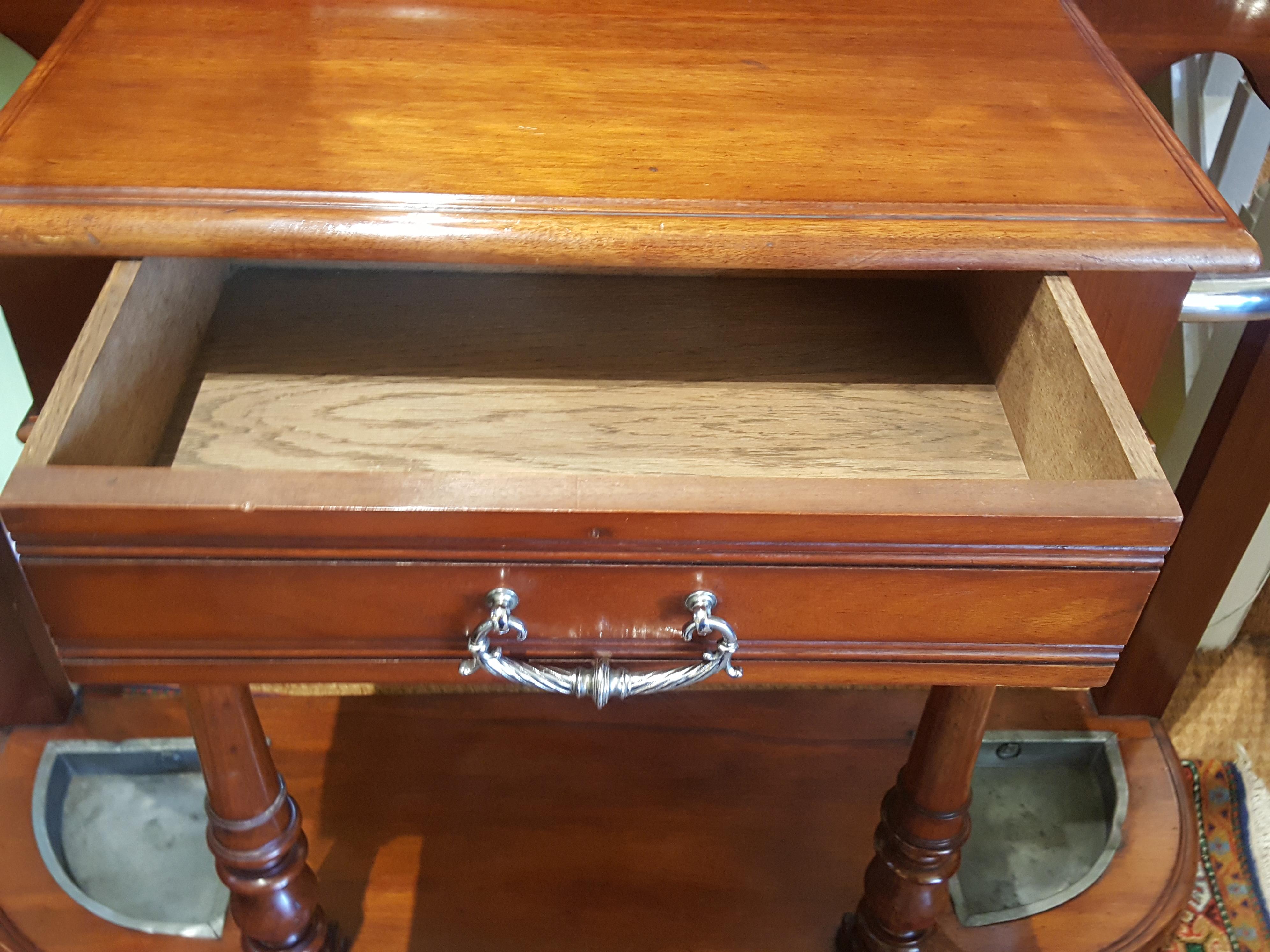 Victorian Mahogany Hall Stand For Sale 1