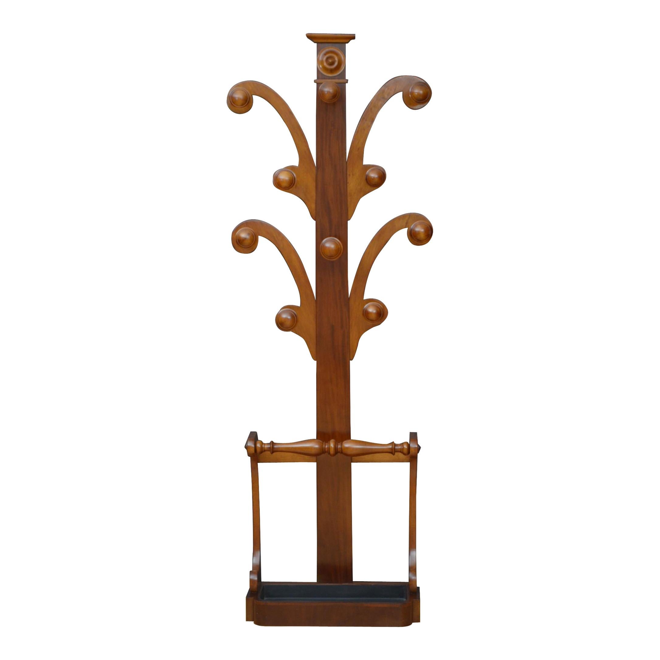 Victorian Mahogany Hall Stand