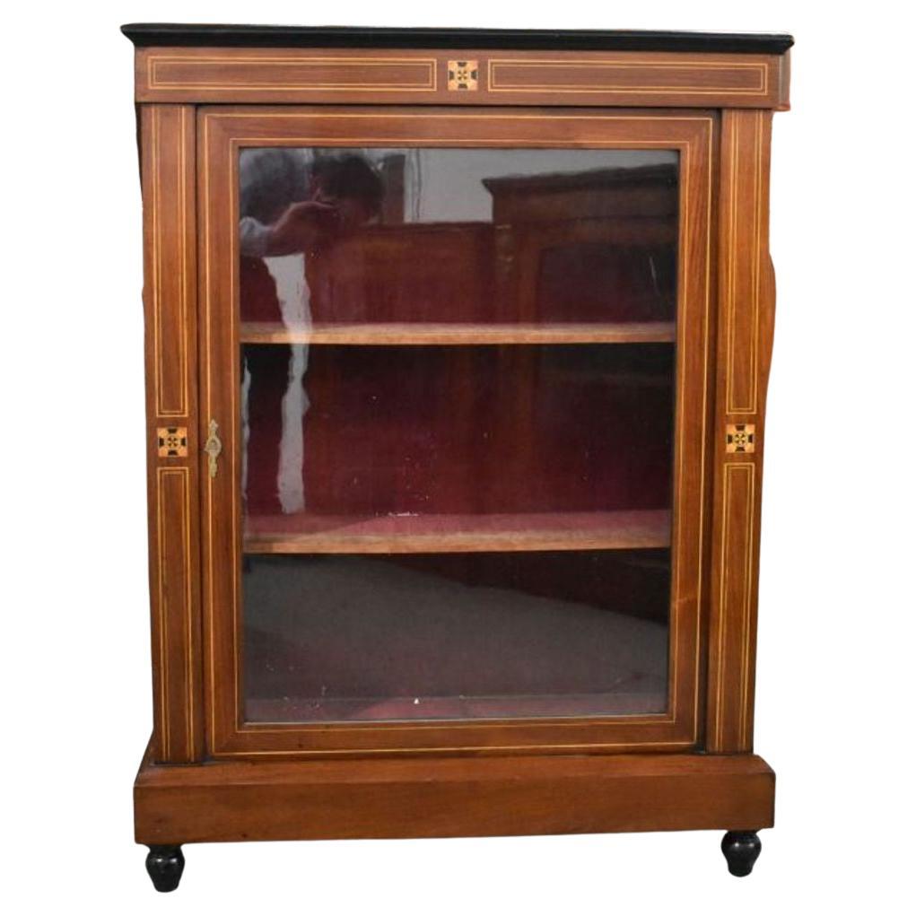 Ménsula victoriana de caoba con incrustaciones en venta