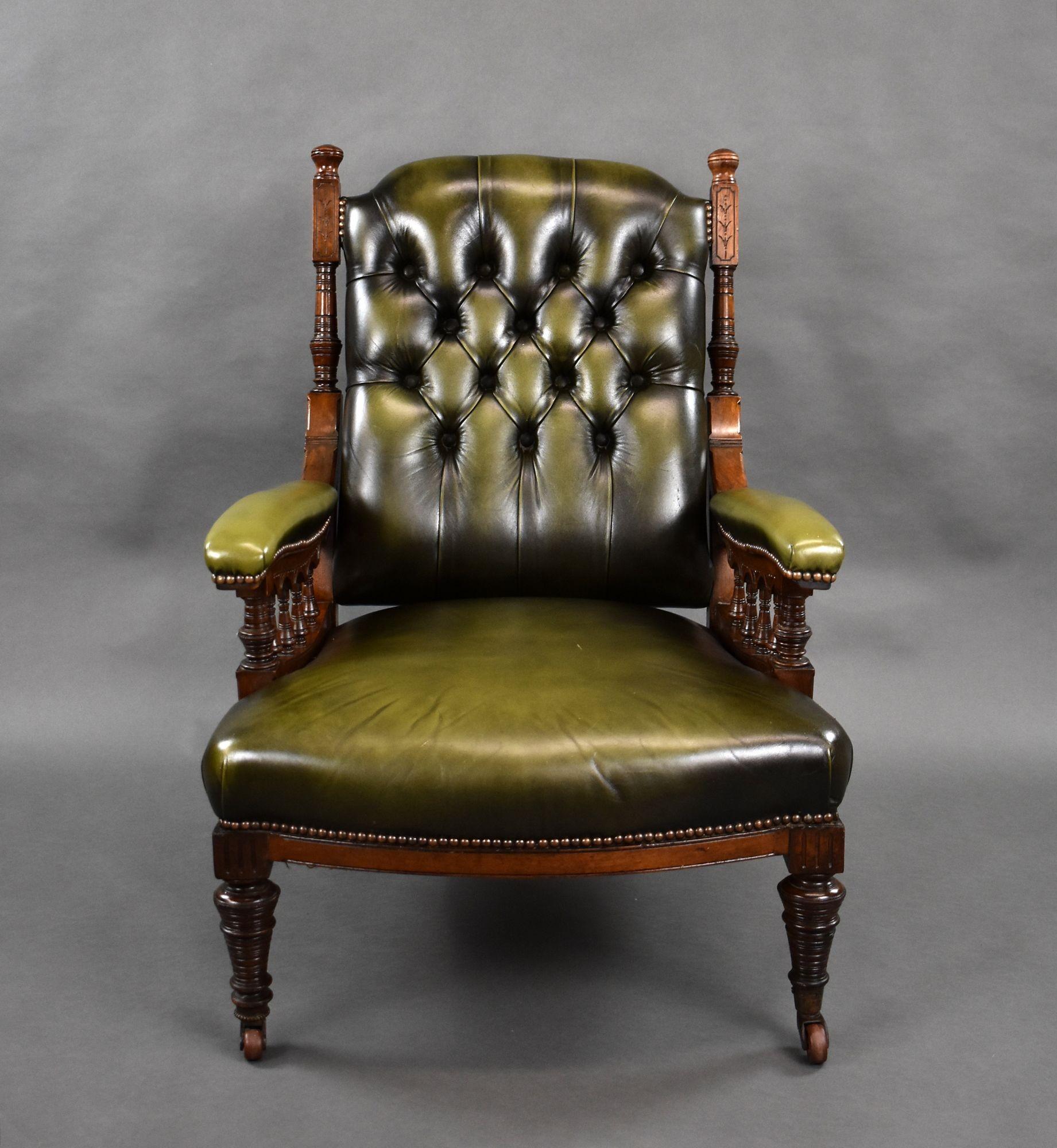For sale is a good quality continental carved walnut armchair, remaining in very good condition. 
Width: 73cm Depth: 102cm Height: 100cm.