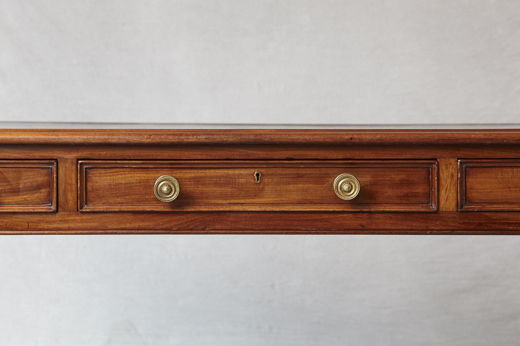 Victorian Mahogany Library/Partners Desk 2