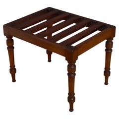 Victorian Mahogany Luggage Rack