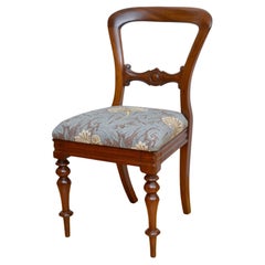 Antique Victorian Mahogany Occasional Chair