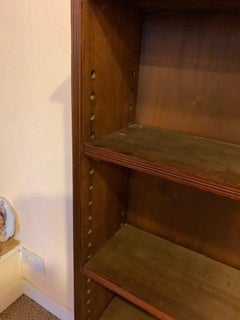 Victorian Mahogany Open Bookcase