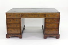 Victorian Mahogany Partners Desk, circa 1840-1860