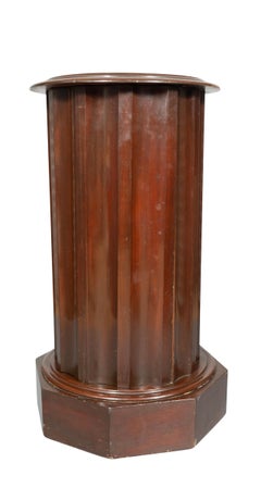Victorian Mahogany Pedestal Cabinet