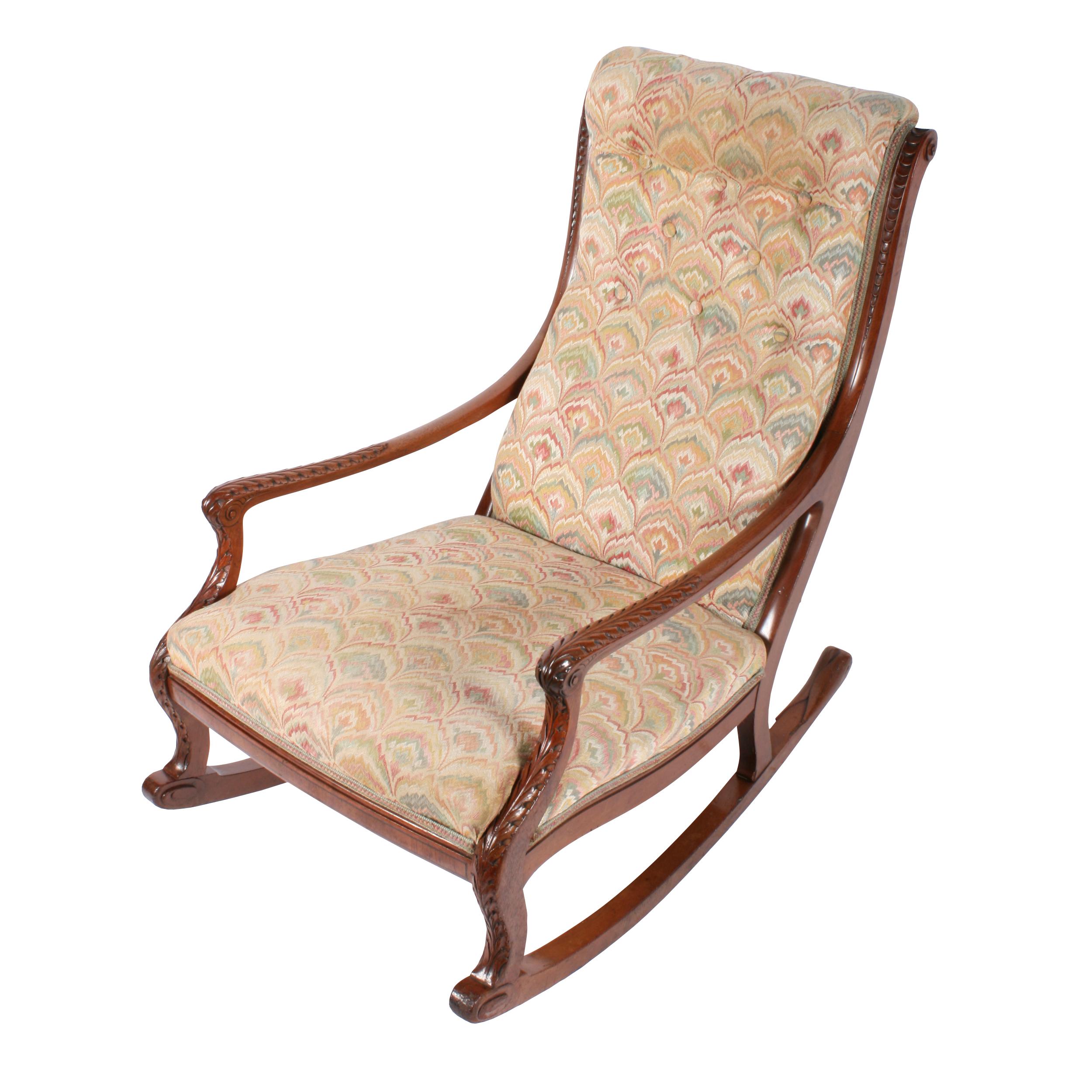 gooseneck rocking chair for sale