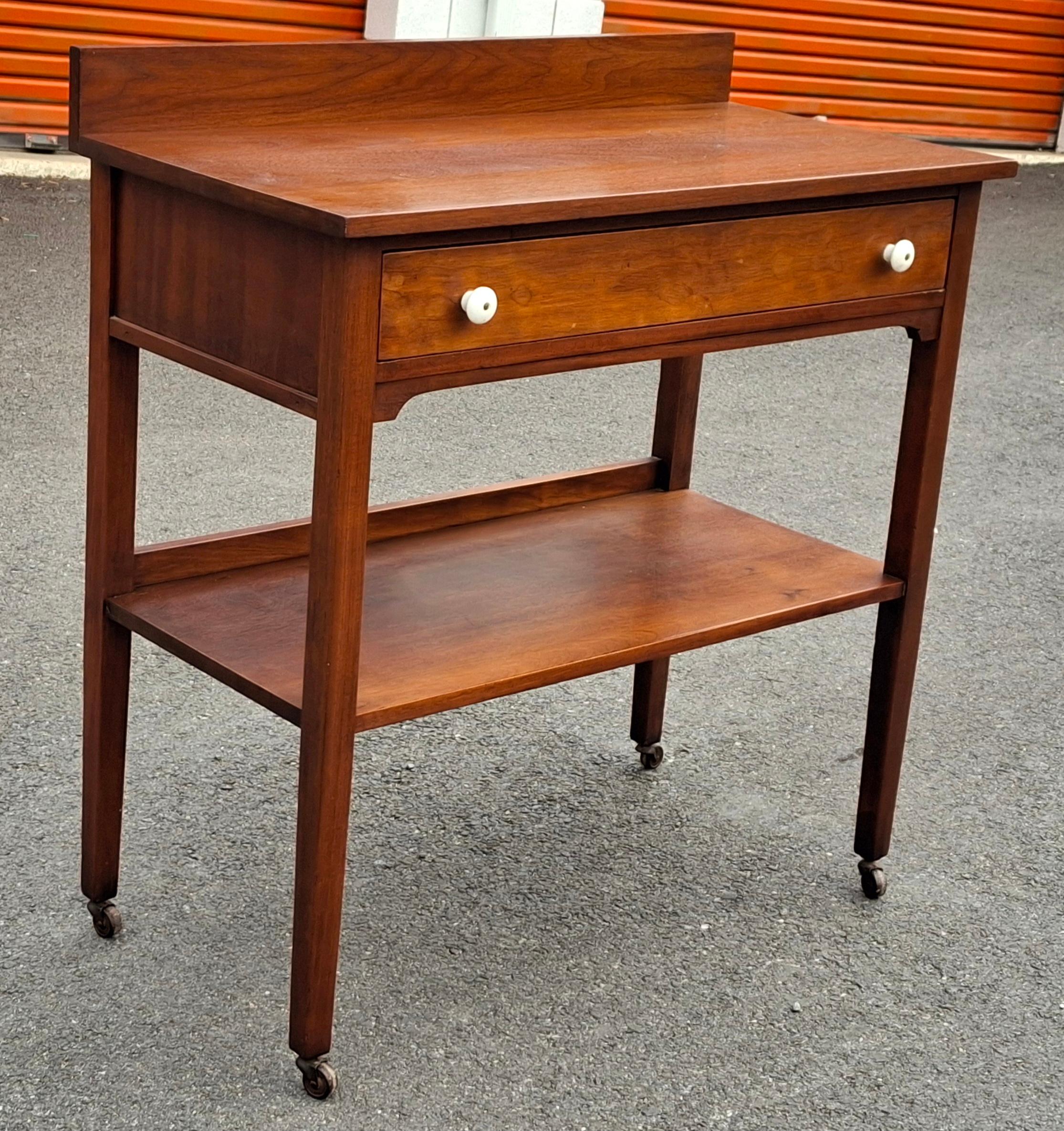 Victorian Mahogany Rolling Server, 2nd Half 19th Century For Sale 1