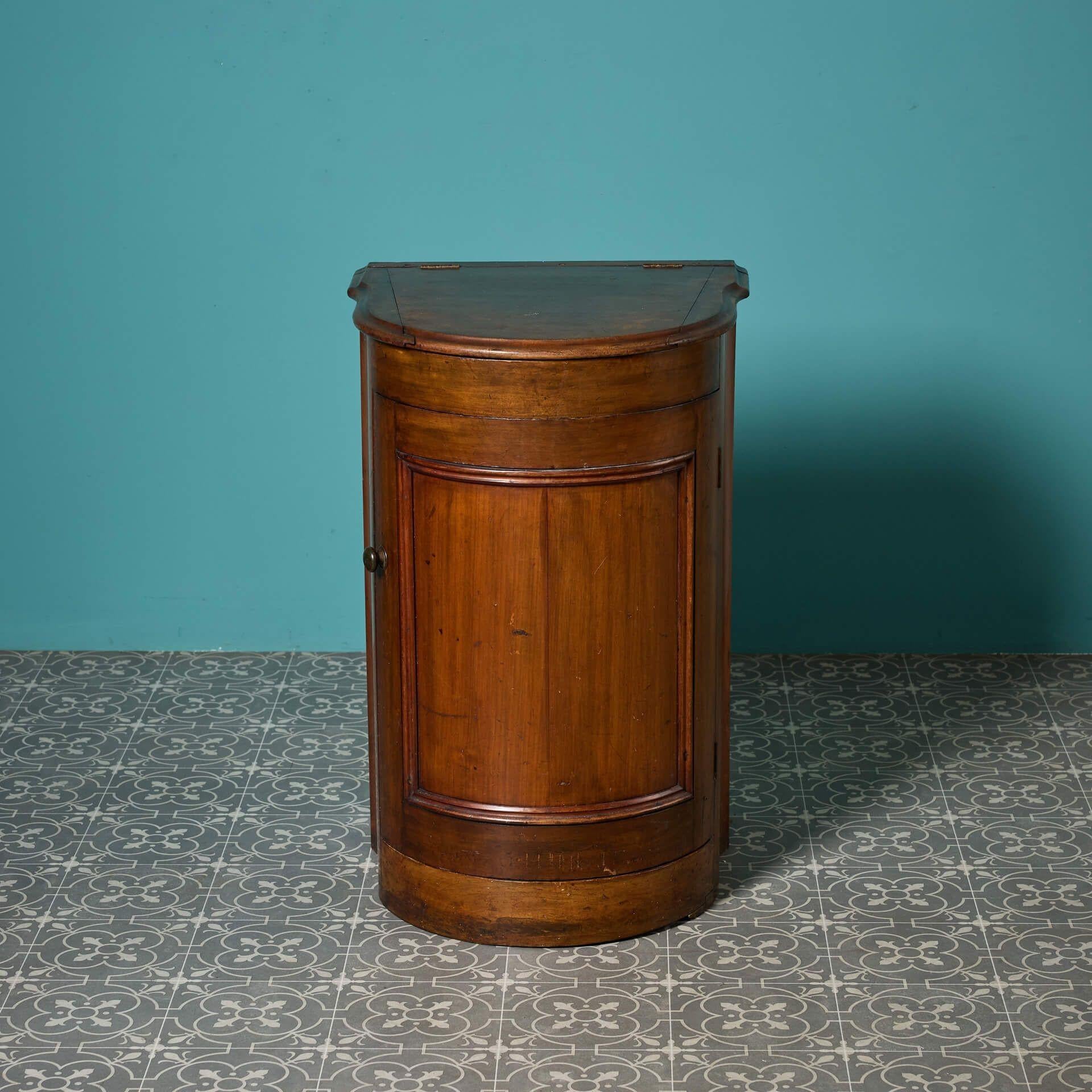 Lavabo Victoriano de Caoba para Barcos/Trenes en venta 3