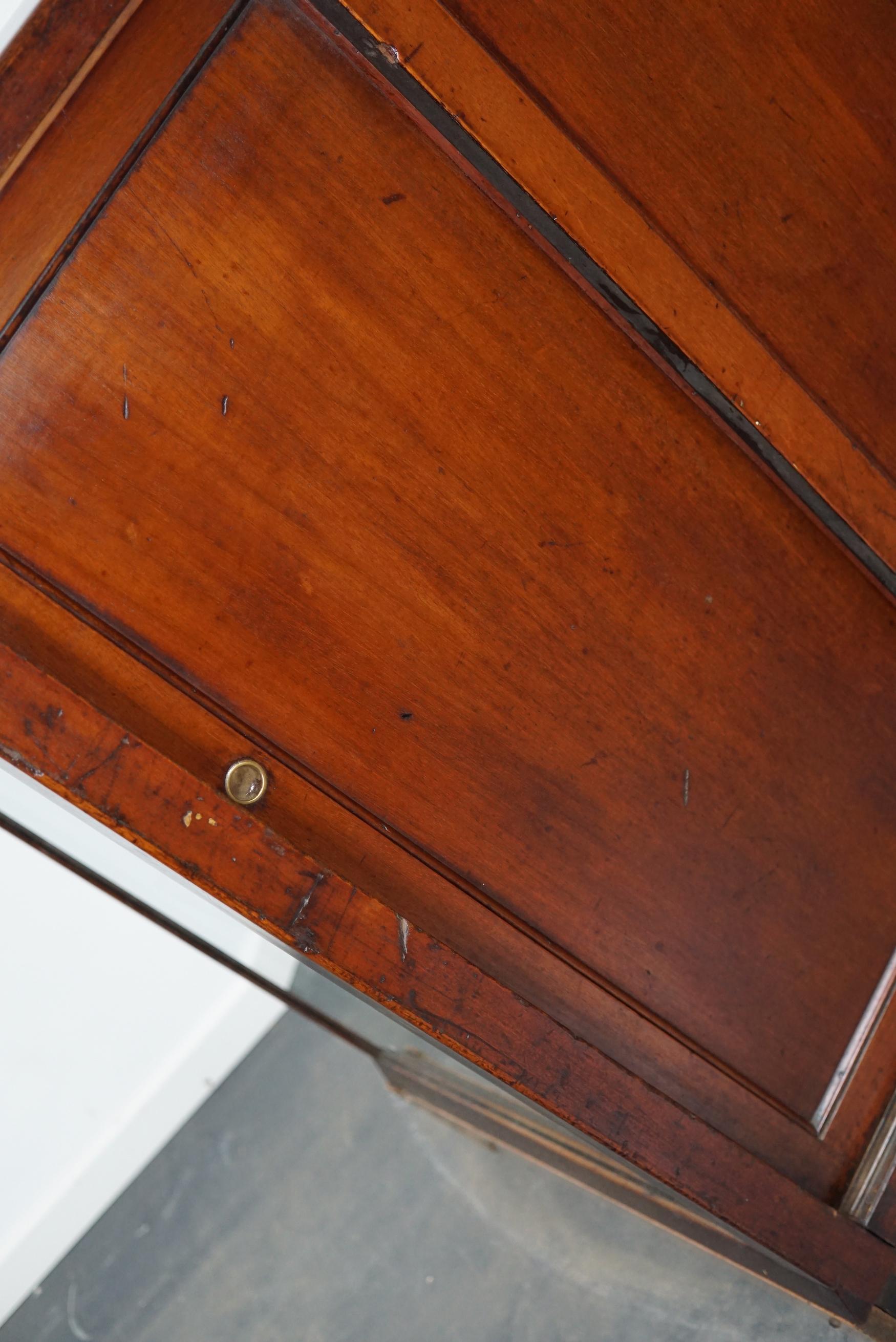 Victorian Mahogany Shop Display Cabinet / Counter or Vitrine, Late 19th Century For Sale 8