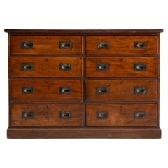 Victorian Mahogany Shop Drawers, England circa 1900