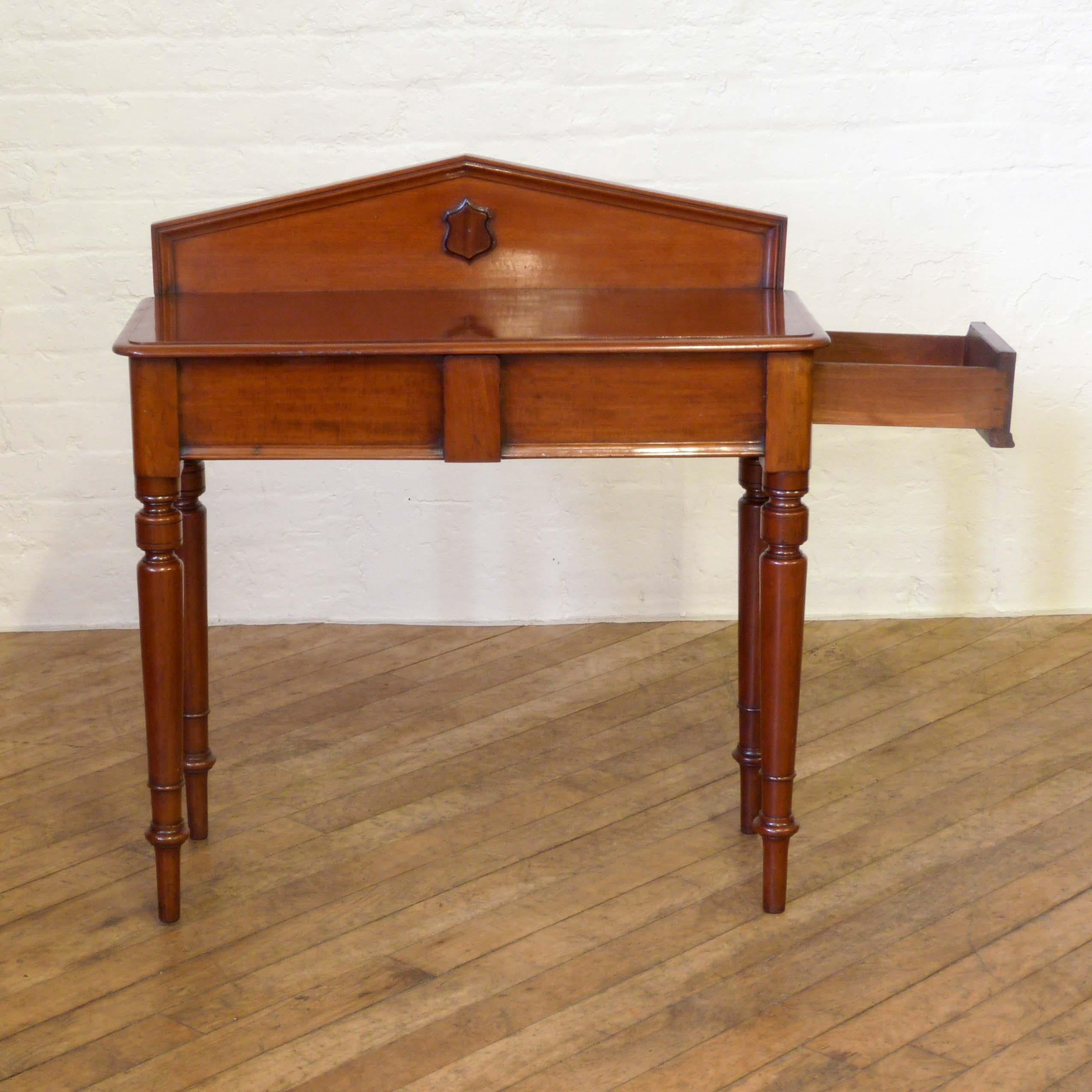 Victorian Mahogany Side Table For Sale 2
