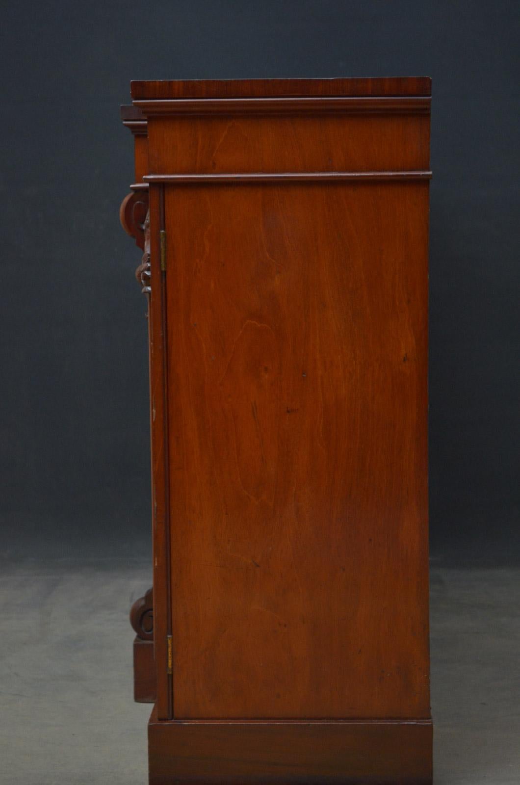 Victorian Mahogany Sideboard 9