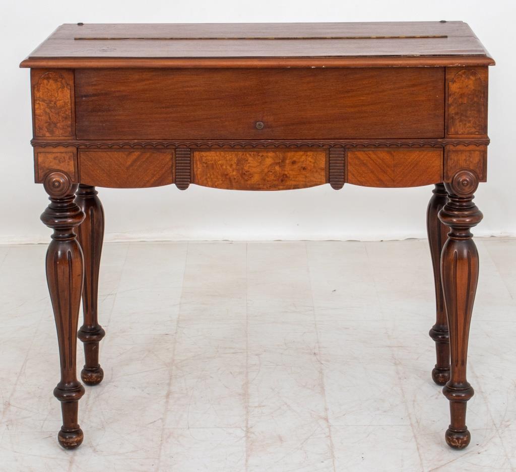 Victorian Mahogany Spinet Desk, mid-19th Century. 

Dealer: S138XX