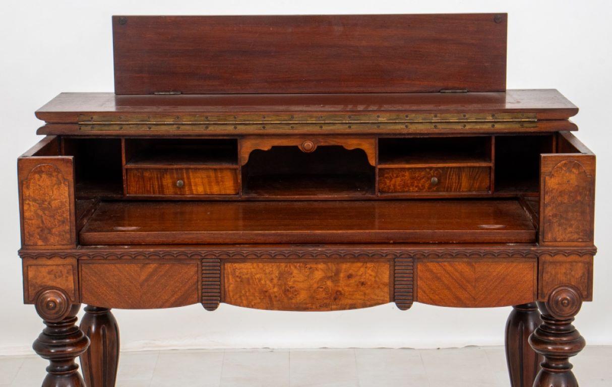 Viktorianischer Mahagoni-Schreibtisch, 19. (Unbekannt) im Angebot
