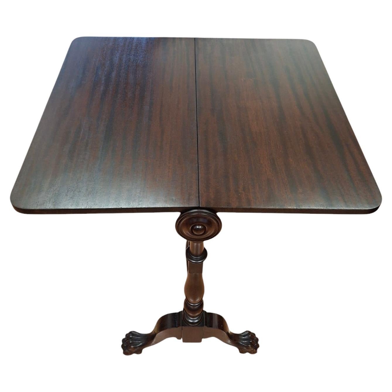 Table Sutherland victorienne en acajou
