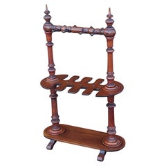 Victorian Mahogany Tack Room Whip Stand