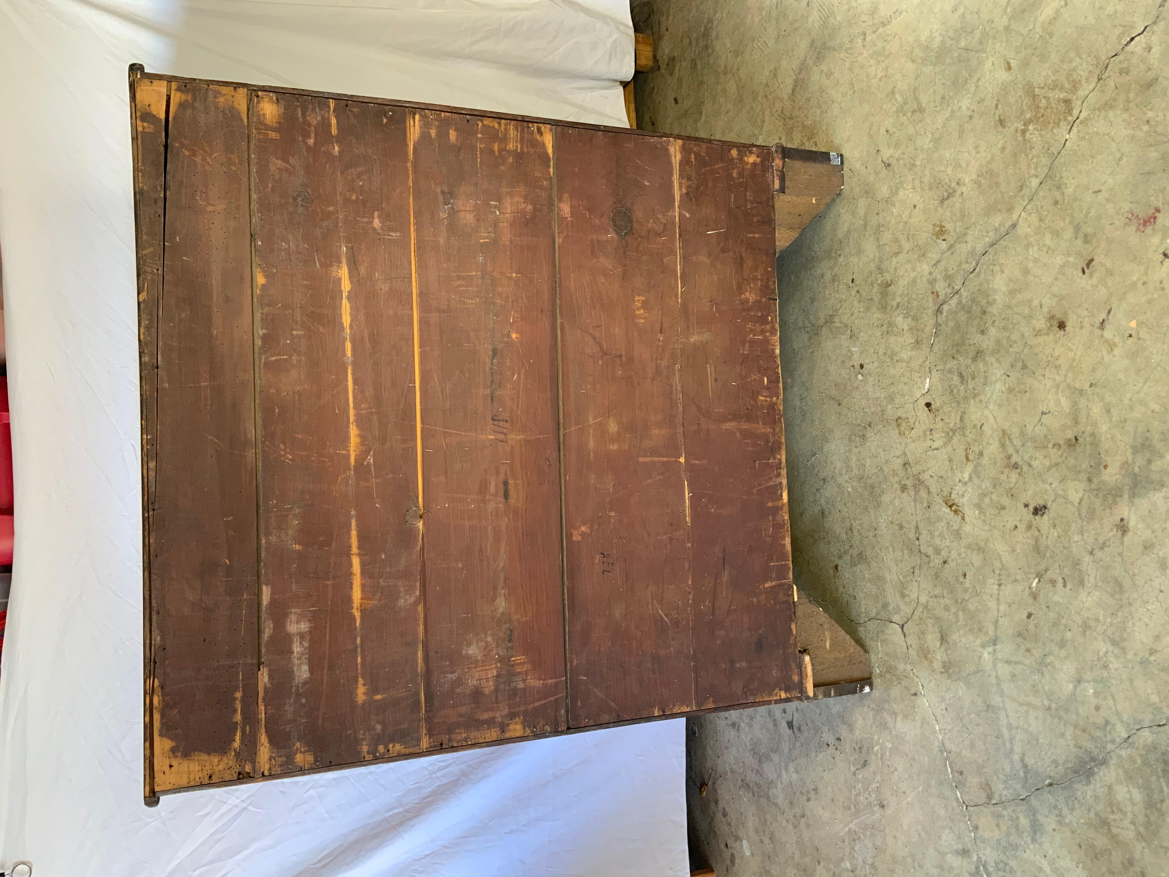 Victorian Bow Front Mahogany Tall Chest 11