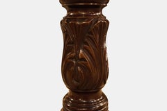 Victorian Mahogany Torchere