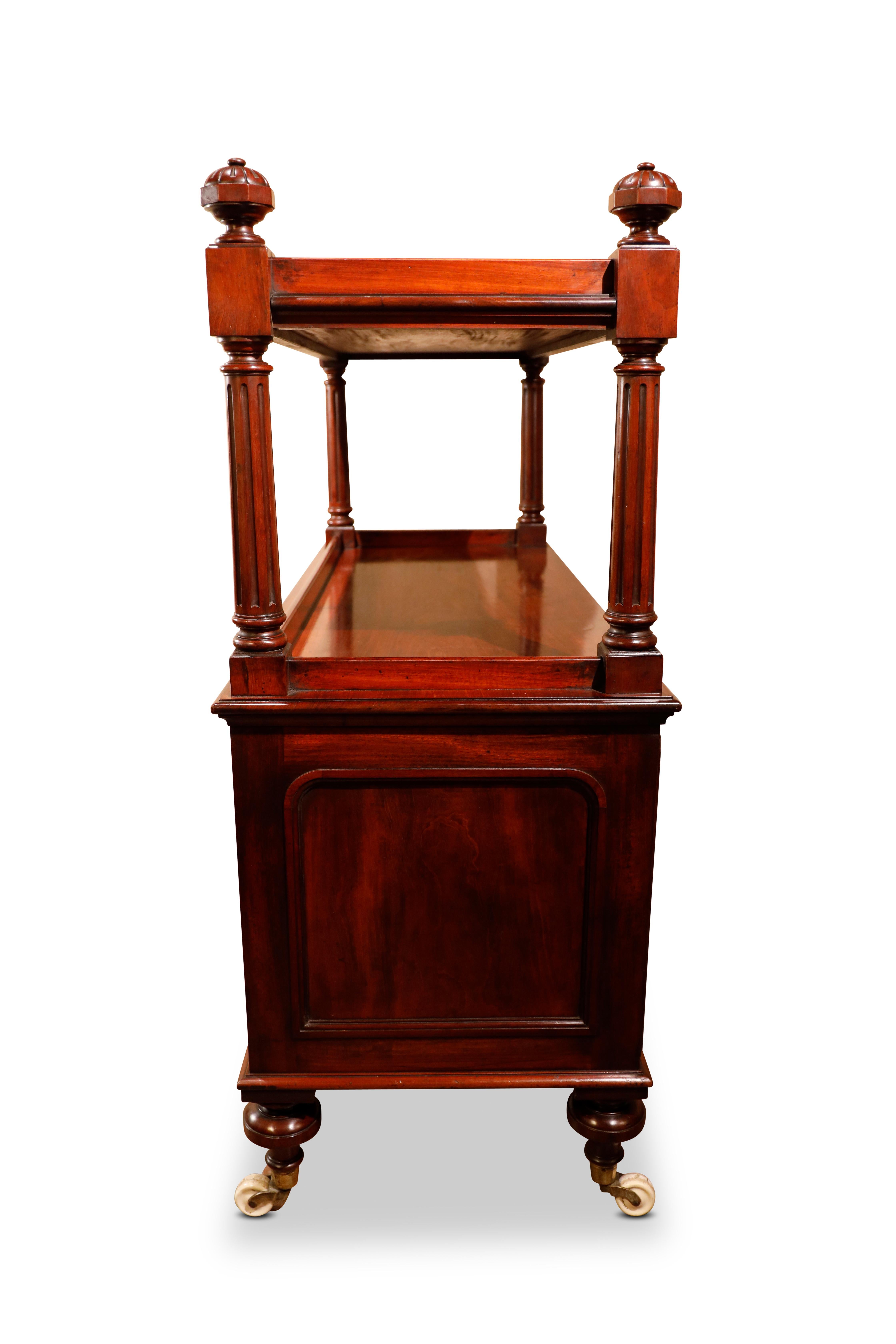Victorian Mahogany Trolly / Dumbwaiter For Sale 3