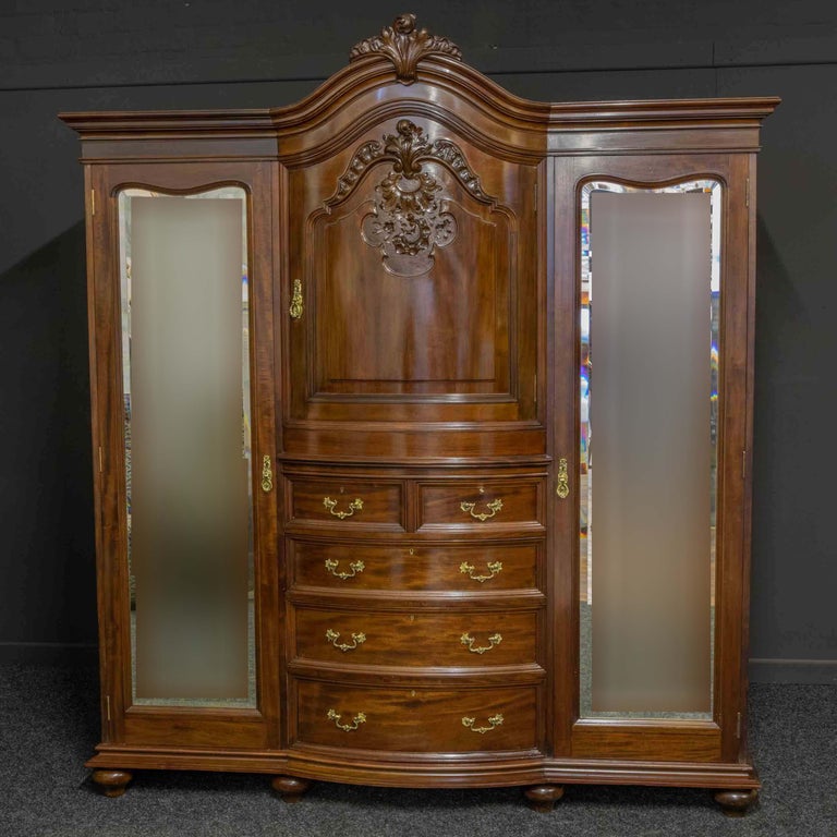 Victorian Mahogany Wardrobe For Sale at 1stDibs victorian wardrobe