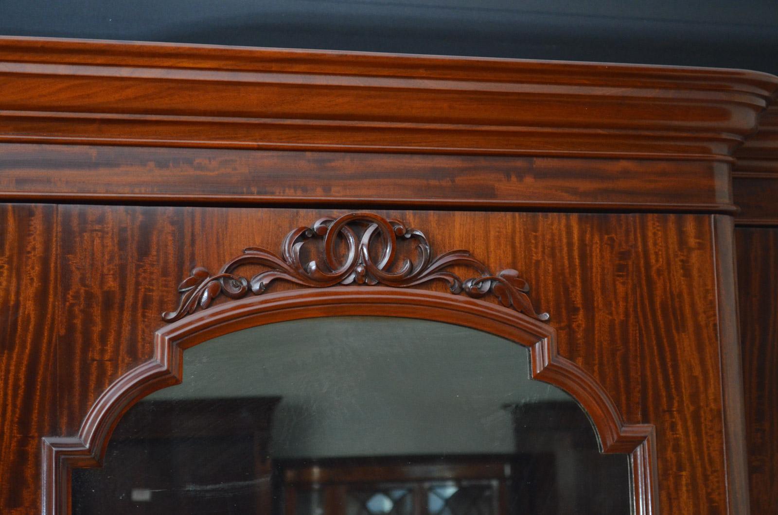 Victorian Mahogany Wardrobe 1