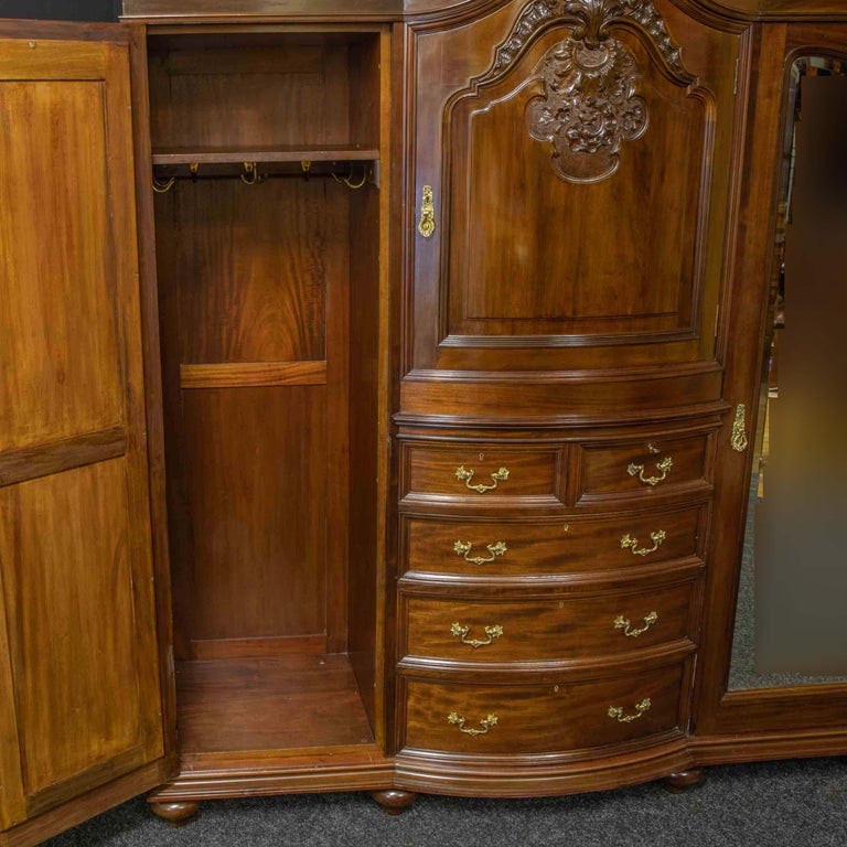 Victorian Mahogany Wardrobe For Sale at 1stDibs victorian wardrobe