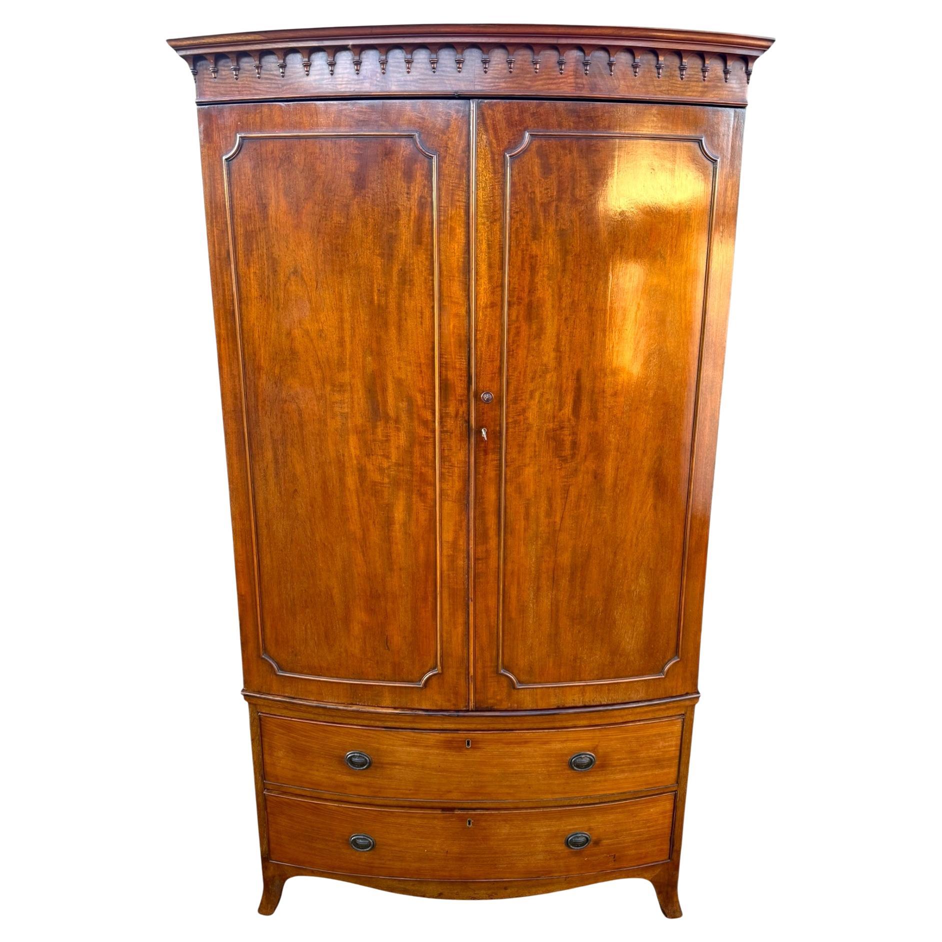 Victorian Mahogany Wardrobe