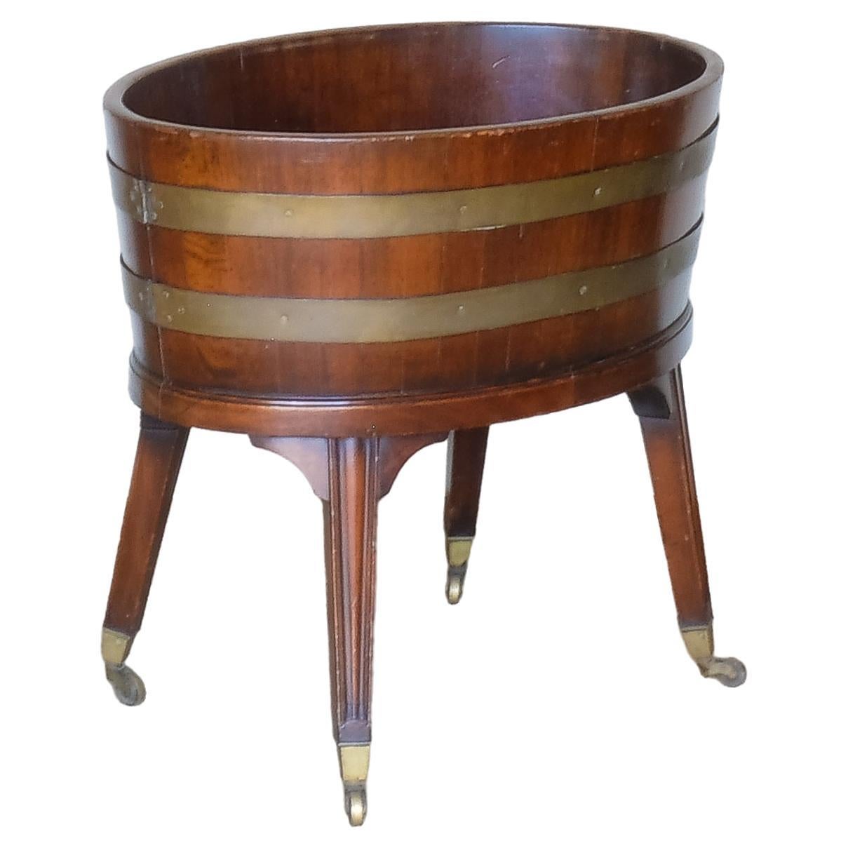 Victorian Mahogany Wine Cooler For Sale