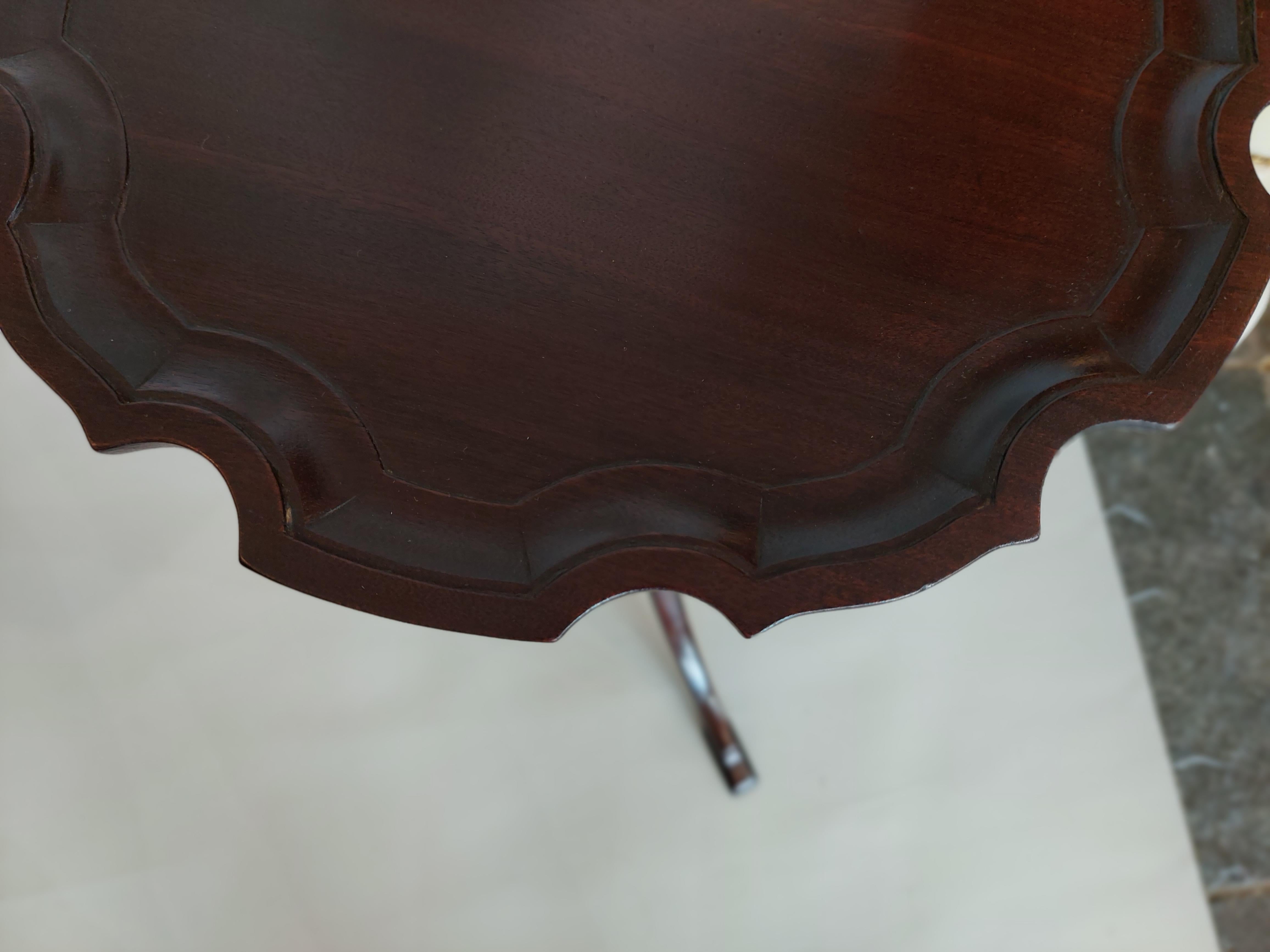 Victorian Mahogany Wine Table In Good Condition In Altrincham, GB