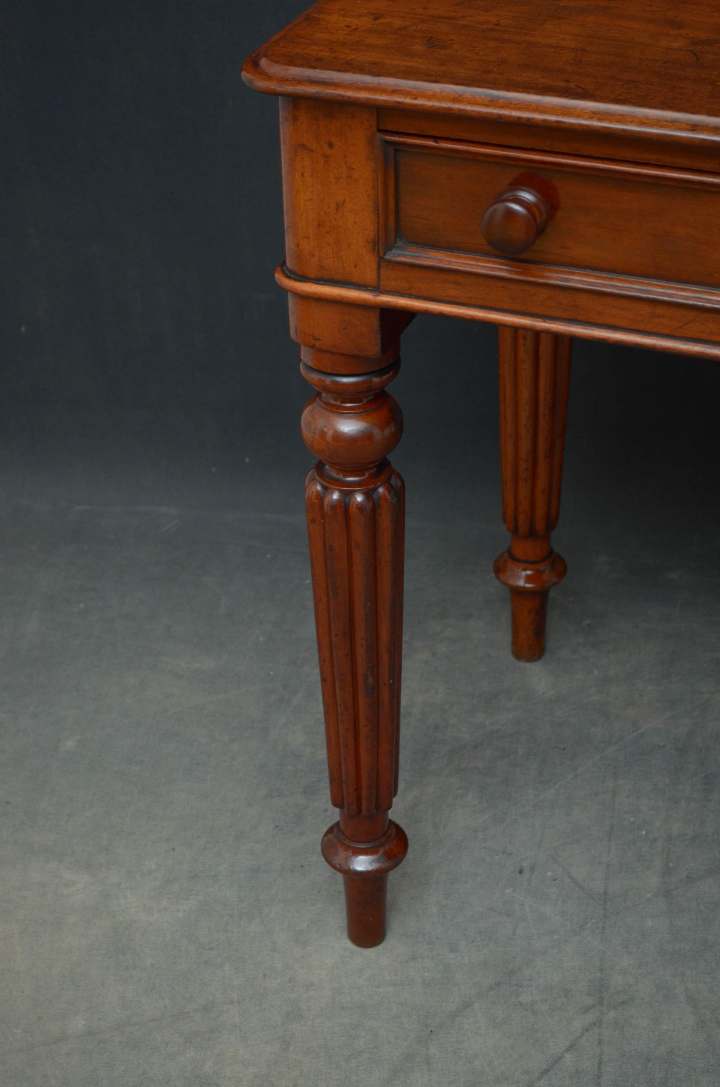 Victorian Mahogany Writing Table 6