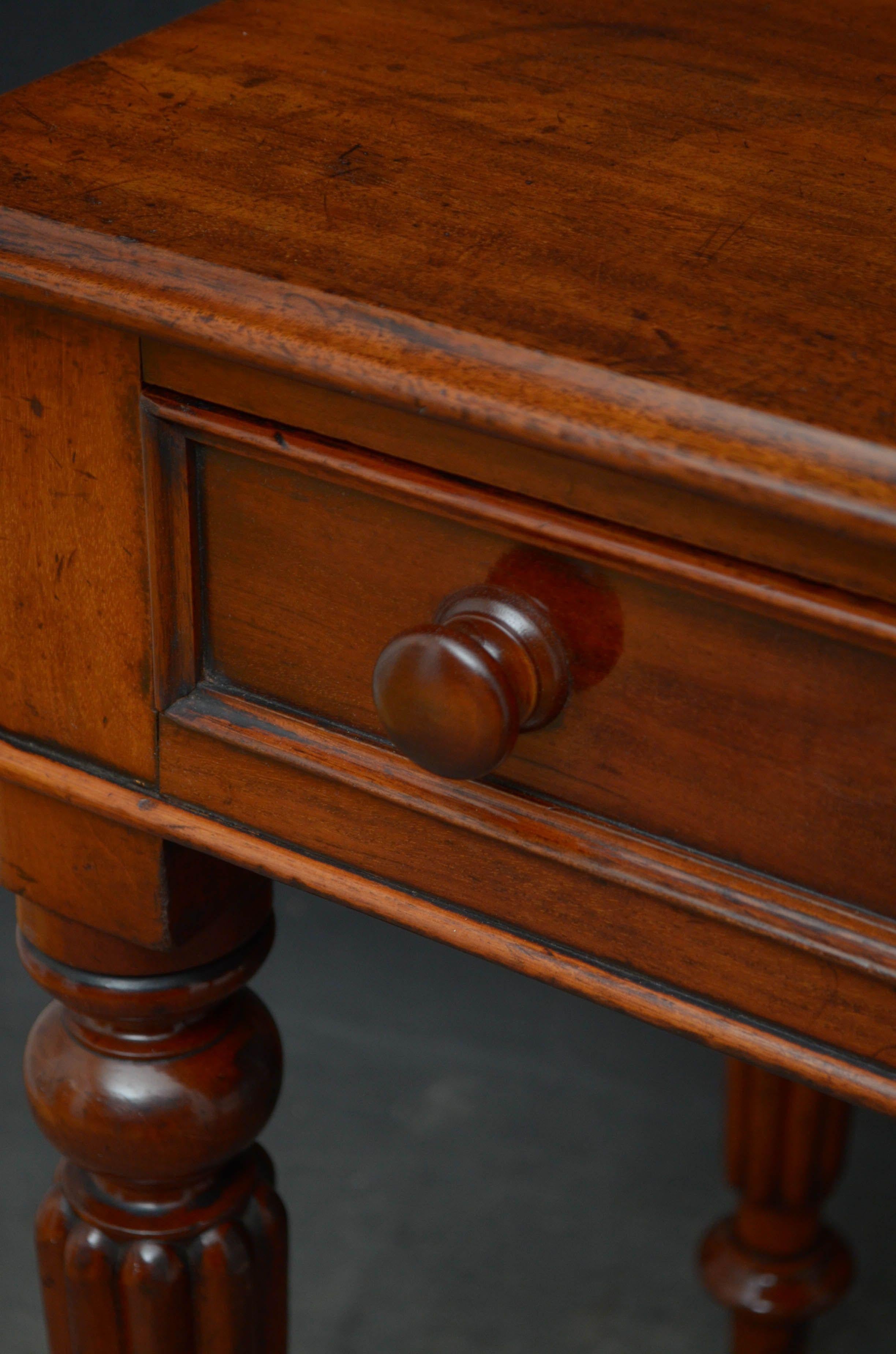 Victorian Mahogany Writing Table 5