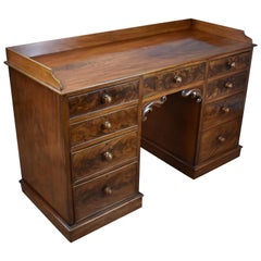 Antique Victorian Mahogany Writing Table/washstand