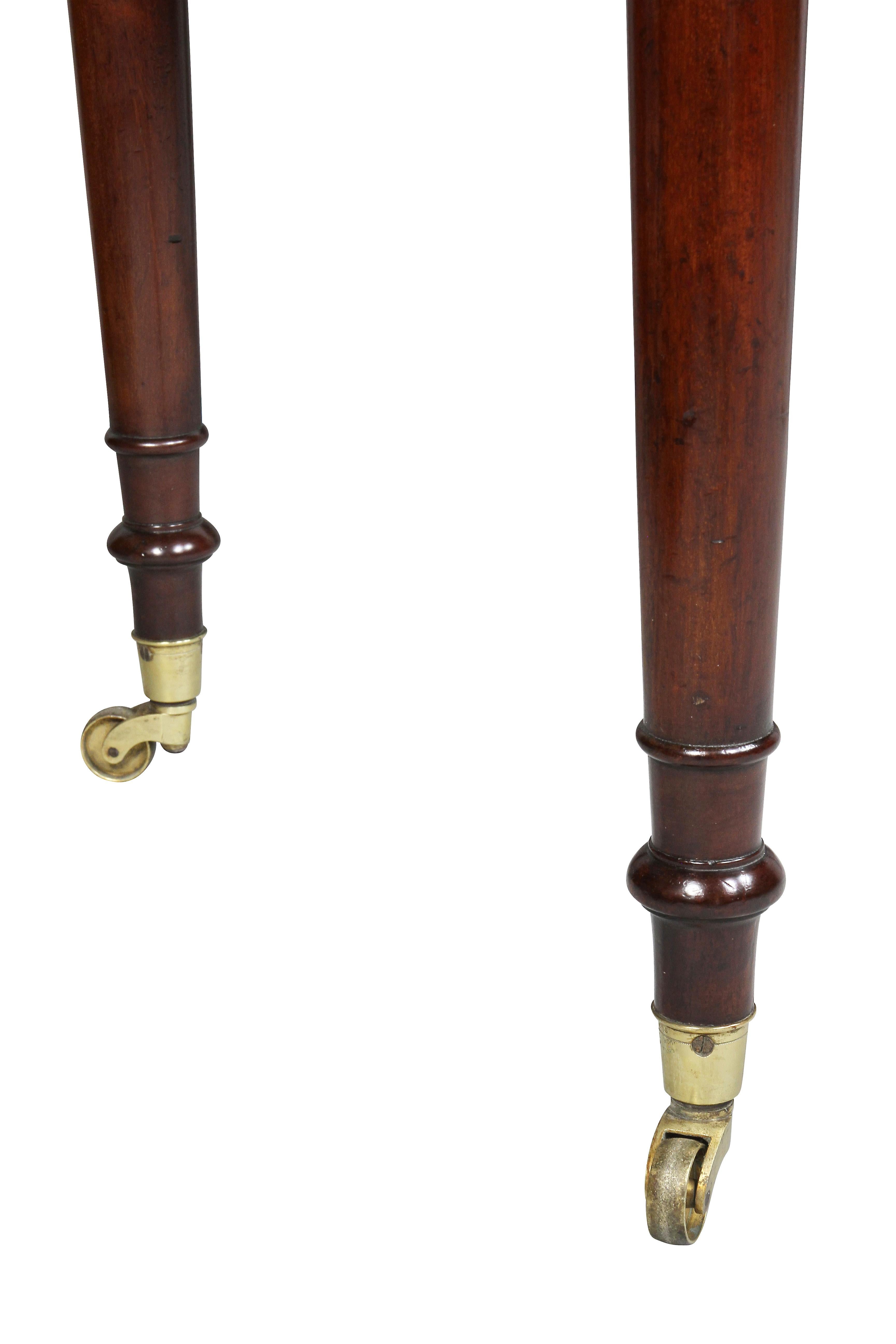 Victorian Mahogany Writing Table from Windsor Castle 2