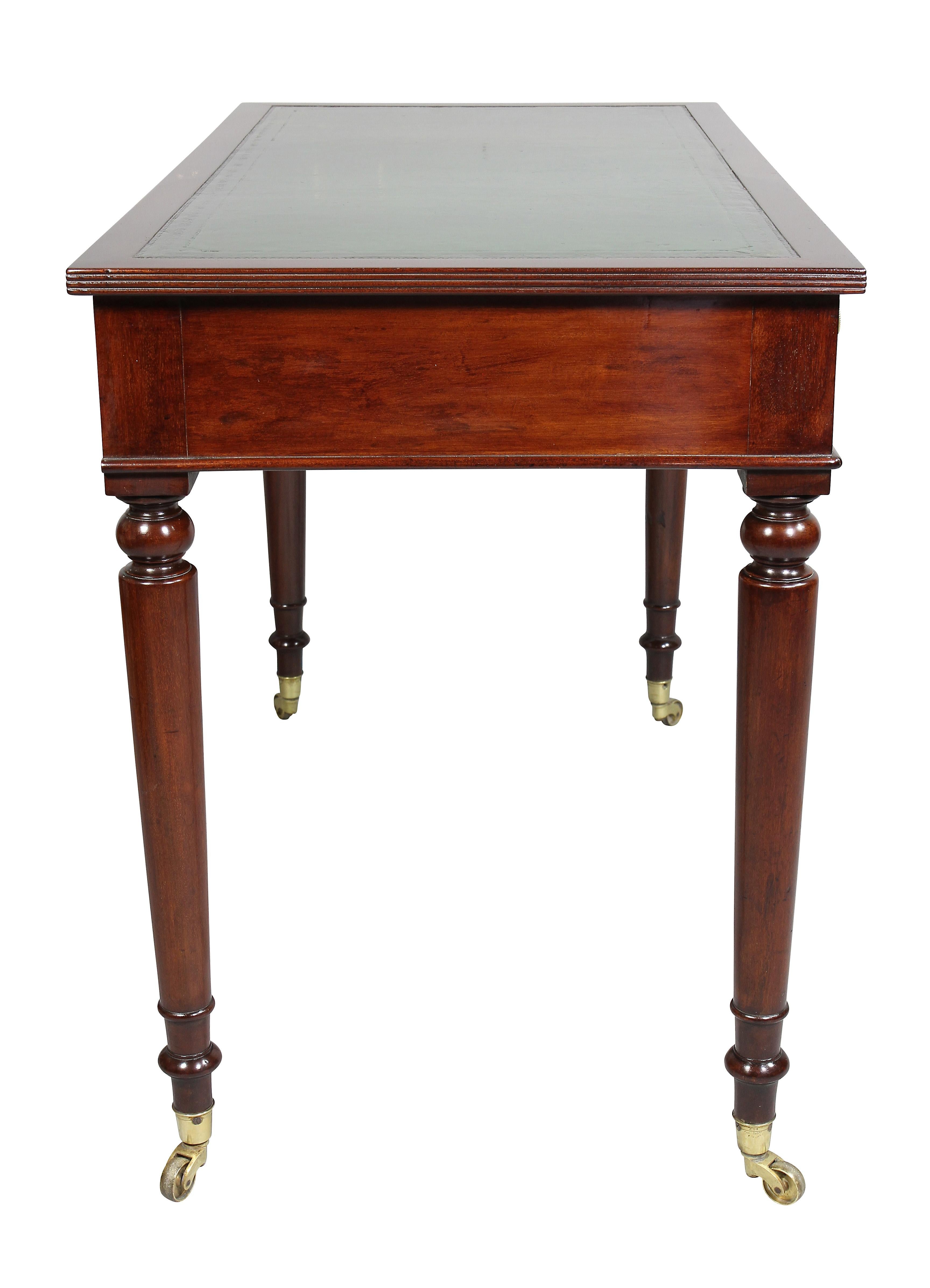 Victorian Mahogany Writing Table from Windsor Castle 3