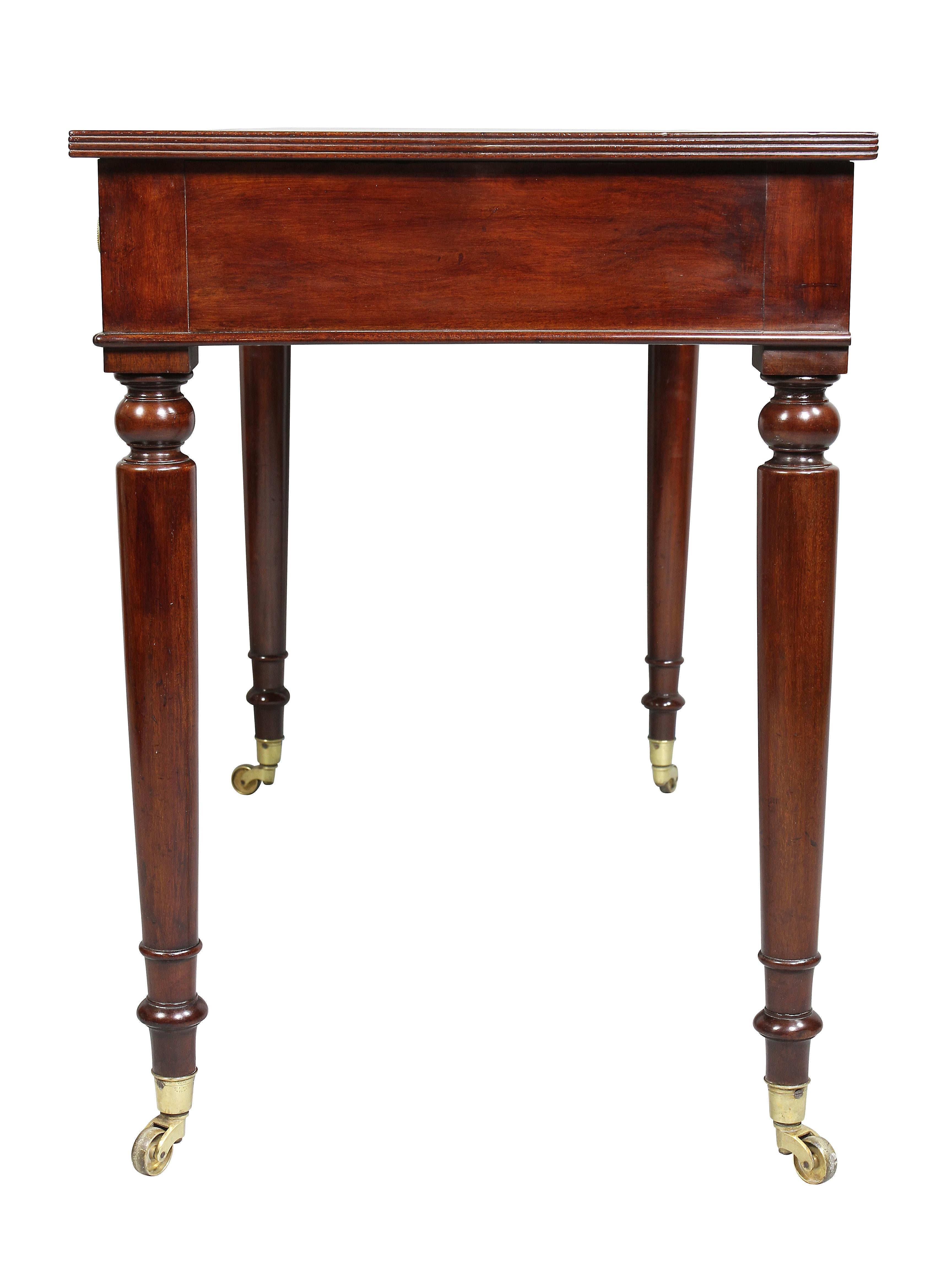 Victorian Mahogany Writing Table from Windsor Castle 4