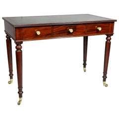 Antique Victorian Mahogany Writing Table from Windsor Castle