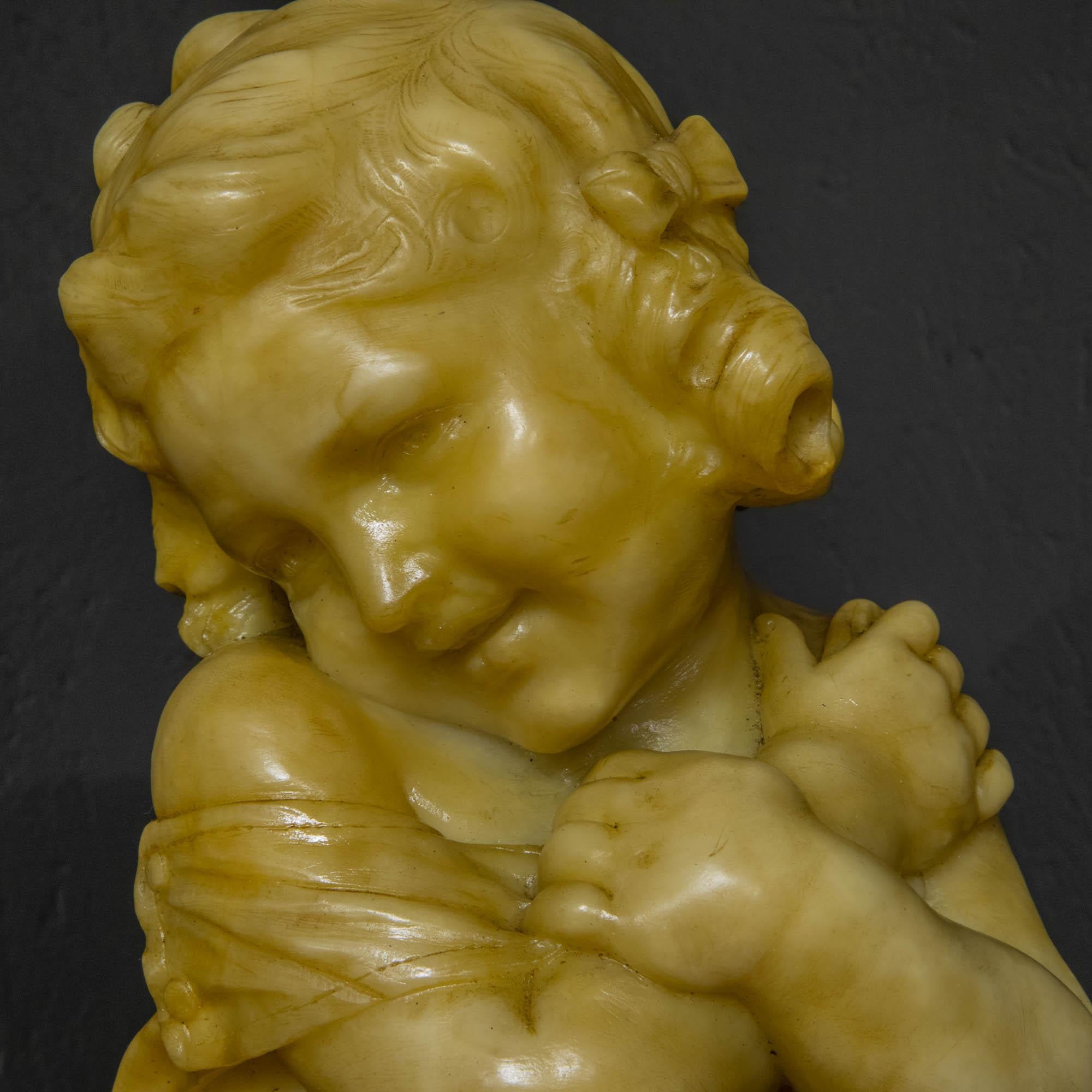 Victorian Marble Figure For Sale 6