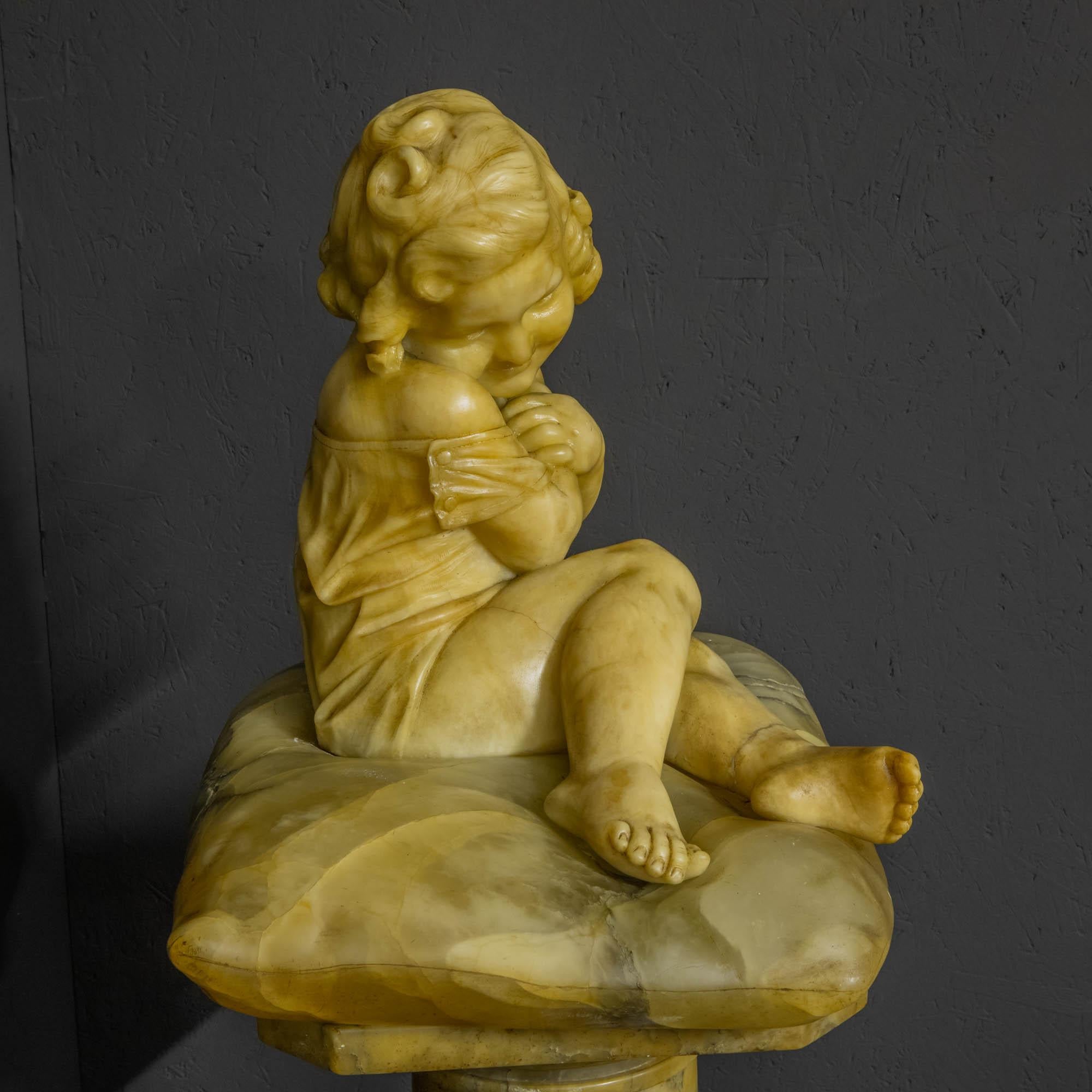 Victorian Marble Figure For Sale 12