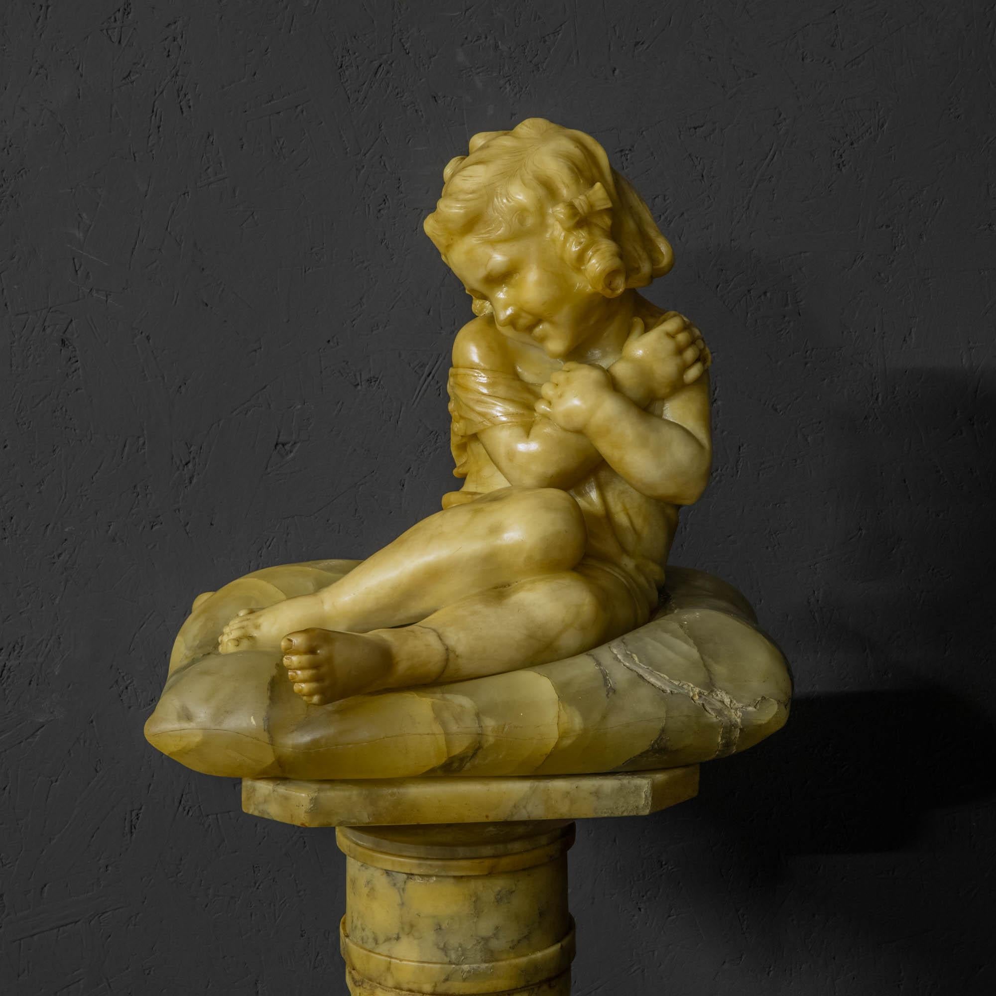 Victorian Marble Figure For Sale 14