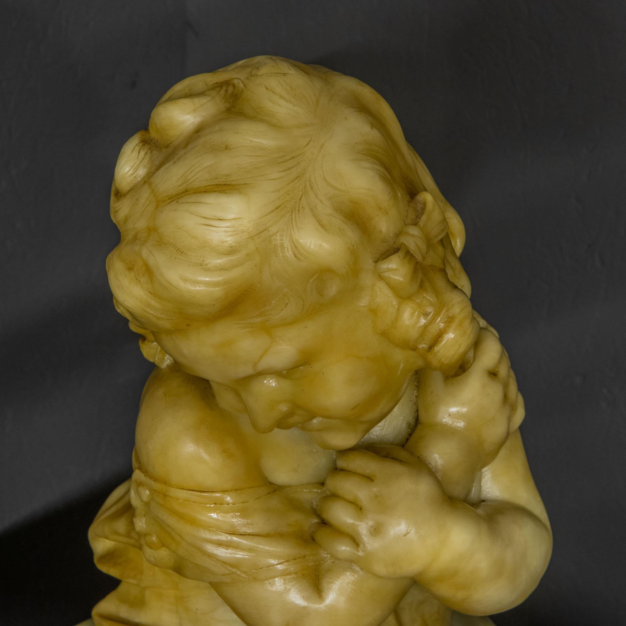 Victorian Marble Figure For Sale 2