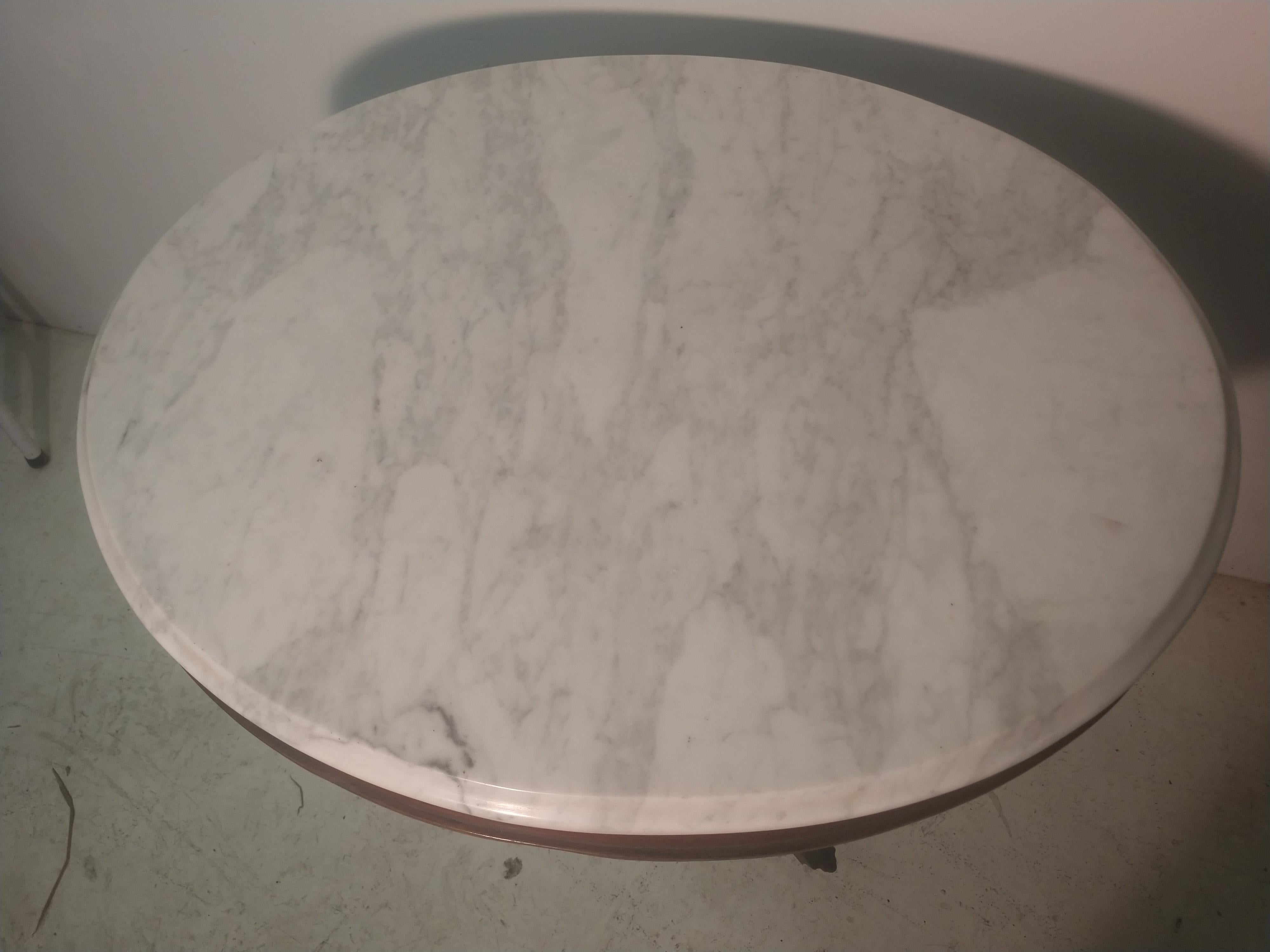 victorian marble top side table