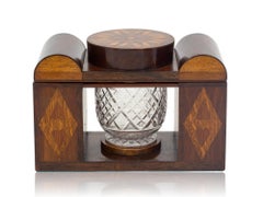 Victorian Marquetry Tea Caddy