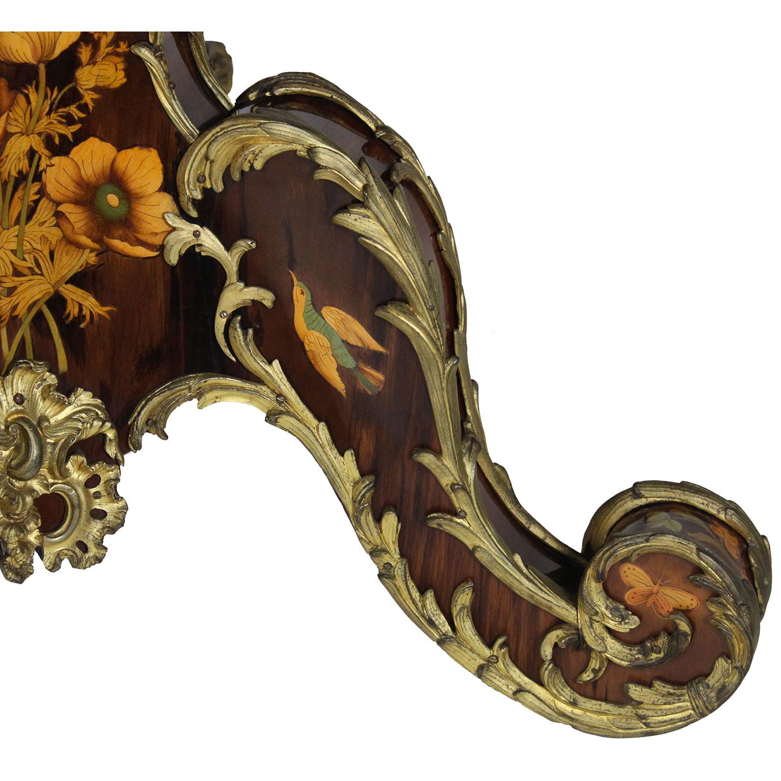 Victorian Marquetry Tip-Top Center Table Attributed to Edward Holmes Baldock For Sale 9
