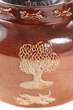 Victorian Miniature Doulton Three Piece Tea Set