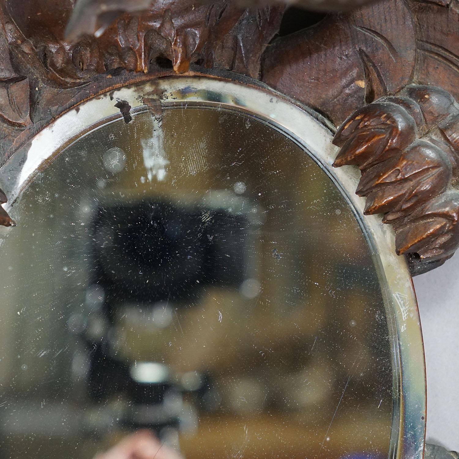 Victorian Mirror with Carved Dragon in the Manner of Gabriel Viardot ca. 1880 For Sale 6