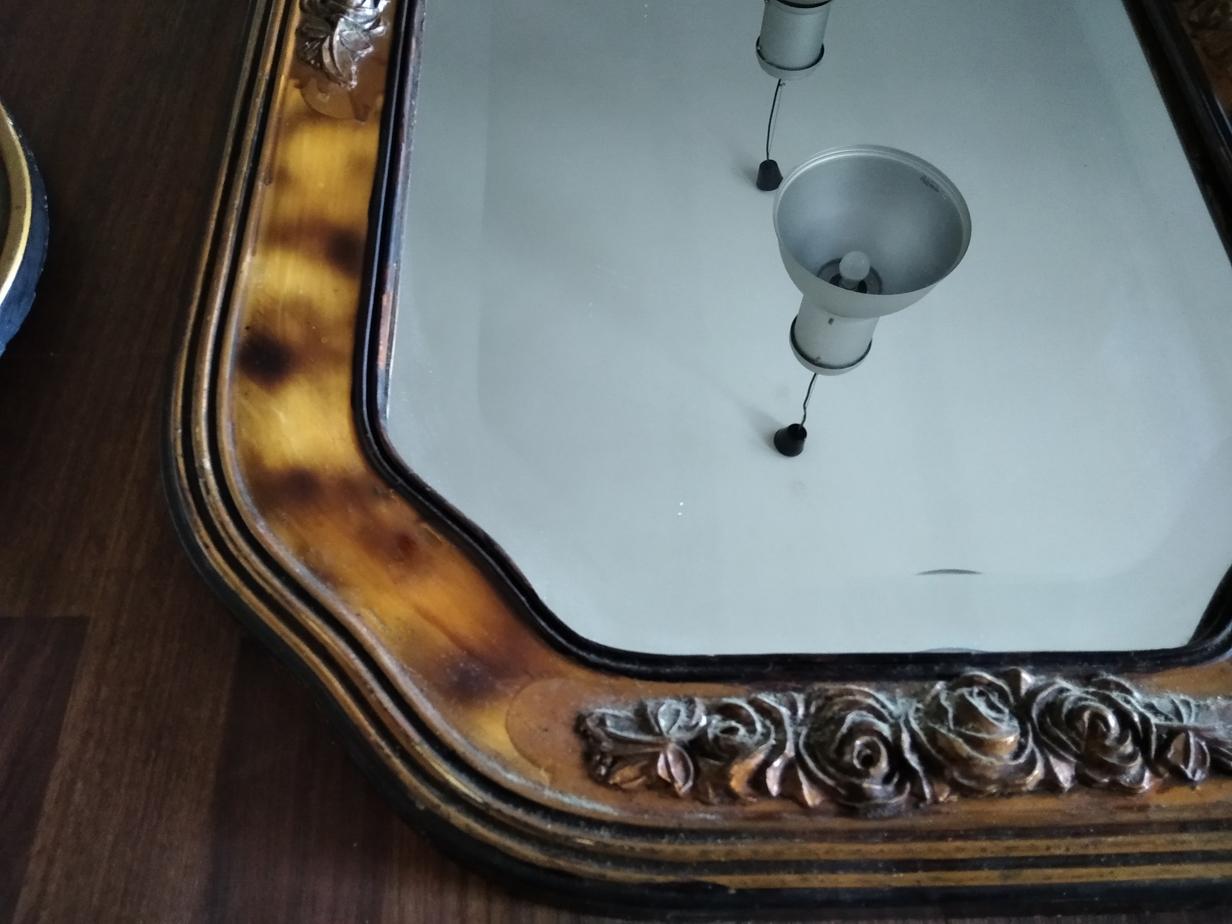 Victorian Mirror Wood Frame 9